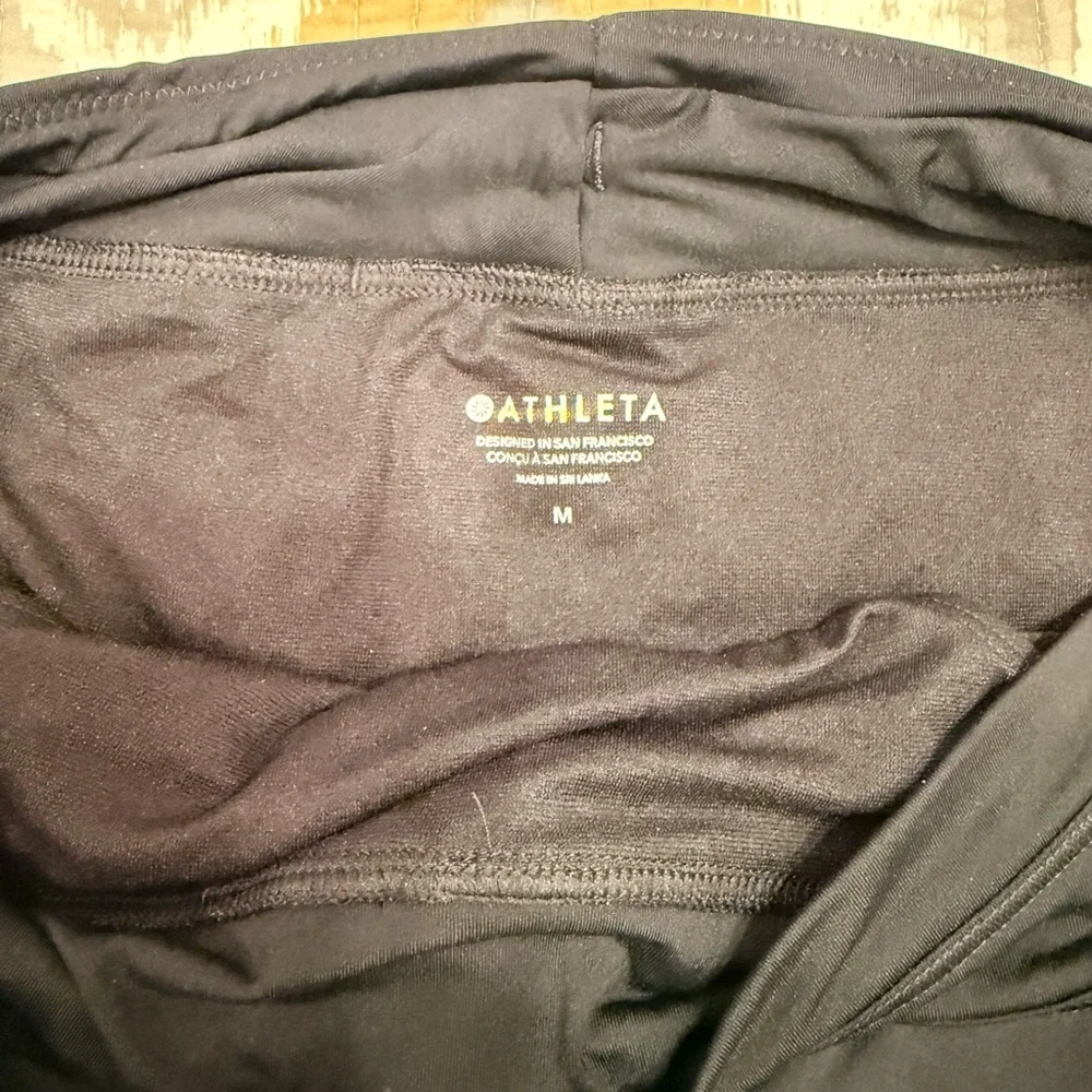 Athleta Black Active Shorts - Picture 4 of 4